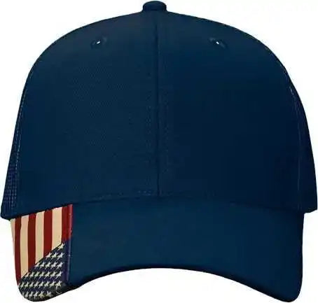 Kati Am350m Usa Flag Mesh Cap - Navy - one Size Fits Most