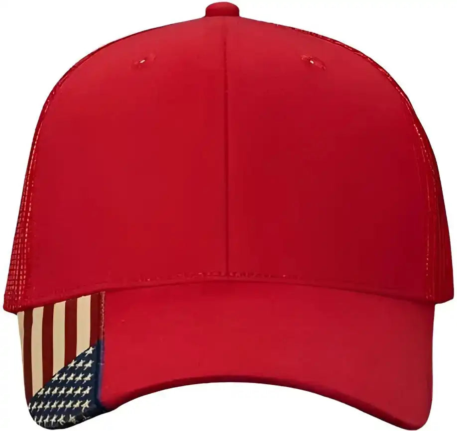 Kati Am350m Usa Flag Mesh Cap Red / one Size Fits Most