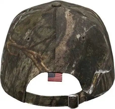 Kati Lc350 Camo Woven Usa Flag Cap - Country Dna - Realtree / one Size Fits Most