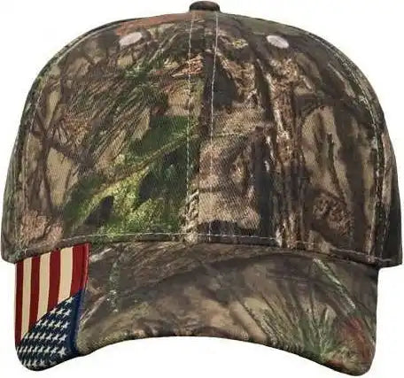Kati Lc350 Camo Woven Usa Flag Cap Xtra Realtree / one Size Fits Most