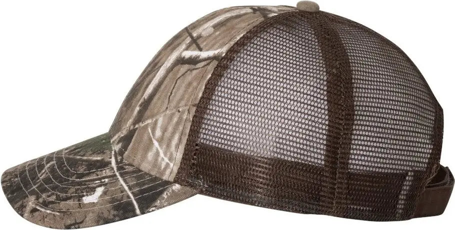 Kati Lc5m Licensed Camo Mesh Back Cap - Realtree Ap Brown - one Size Fits Most