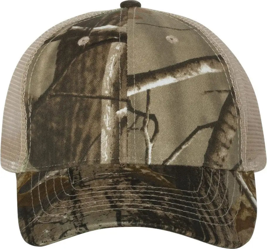 Kati Lc5m Licensed Camo Mesh Back Cap - Realtree Ap Tan - one Size Fits Most