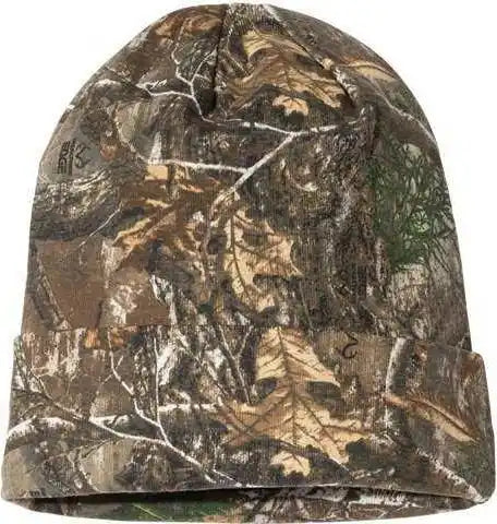 Kati Lcb12 12’’ Camo Knit Beanie - Realtree Edge - one Size Fits Most