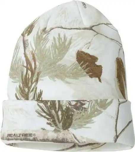 Kati Lcb12 12’’ Camo Knit Beanie White Realtree Ap / one Size Fits Most