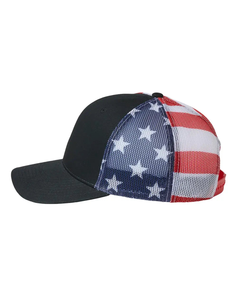 Kati S700m Printed Mesh Trucker Cap - Black Usa Flag - Multi-colored / one Size Fits Most