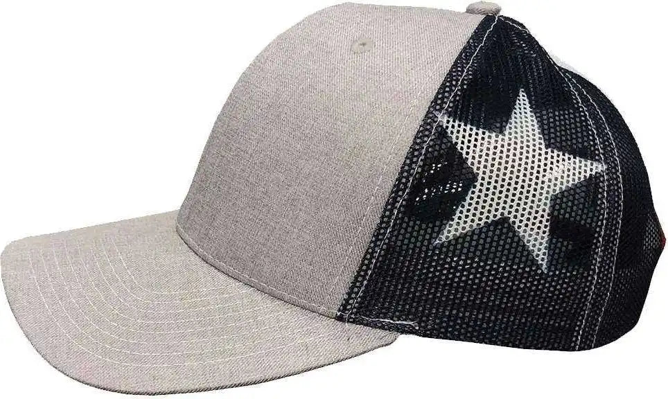 Kati S700m Printed Mesh Trucker Cap - Heather/ Texas Flag - Multi-colored / one Size Fits Most