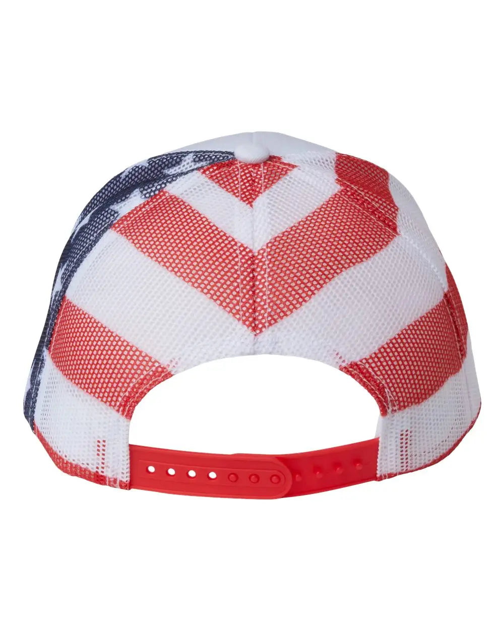 Kati S700m Printed Mesh Trucker Cap - White Usa Flag - Multi-colored / one Size Fits Most