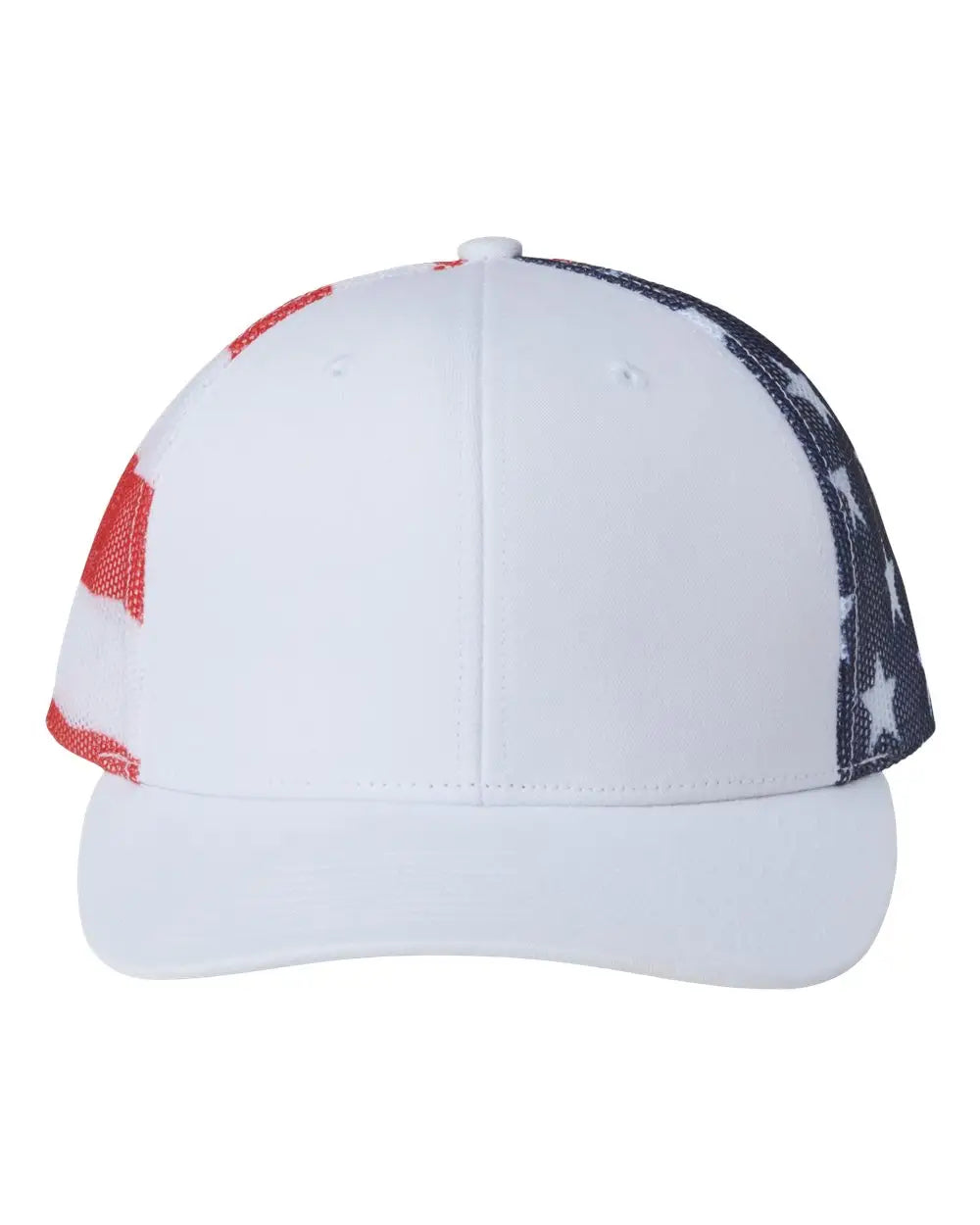 Kati S700m Printed Mesh Trucker Cap - White Usa Flag - Multi-colored / one Size Fits Most