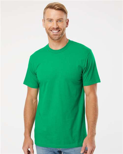 Kelly Green Fine Jersey Tee - 2001