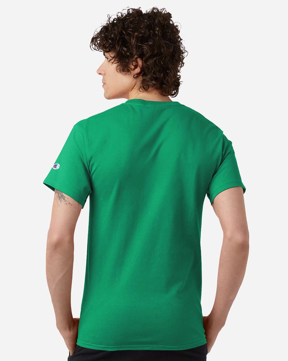 Kelly Green Unisex Jersey T-Shirt - CH1000 plain