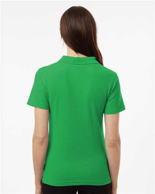 Kelly Green Women&#39;s Pique Polo - 62800L