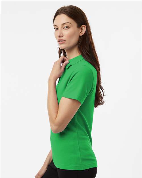 Kelly Green Women&#39;s Pique Polo - 62800L