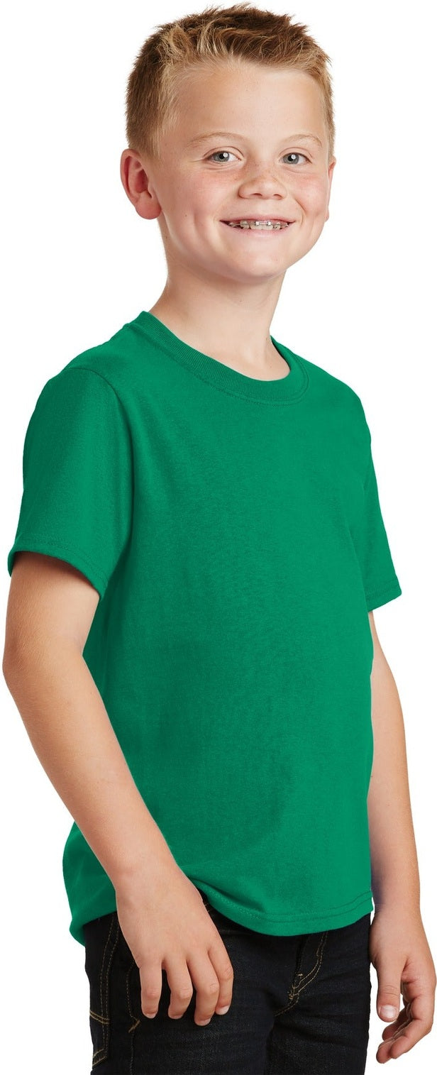 Kelly Port & Co Youth Core Cotton Tee. PC54Y