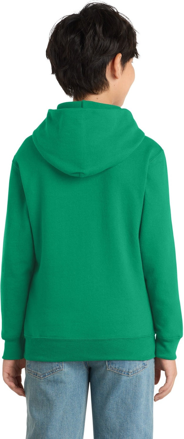 Kelly Port & Co Youth Core Fleece Pullover Hooded Sweatshirt. PC90YH
