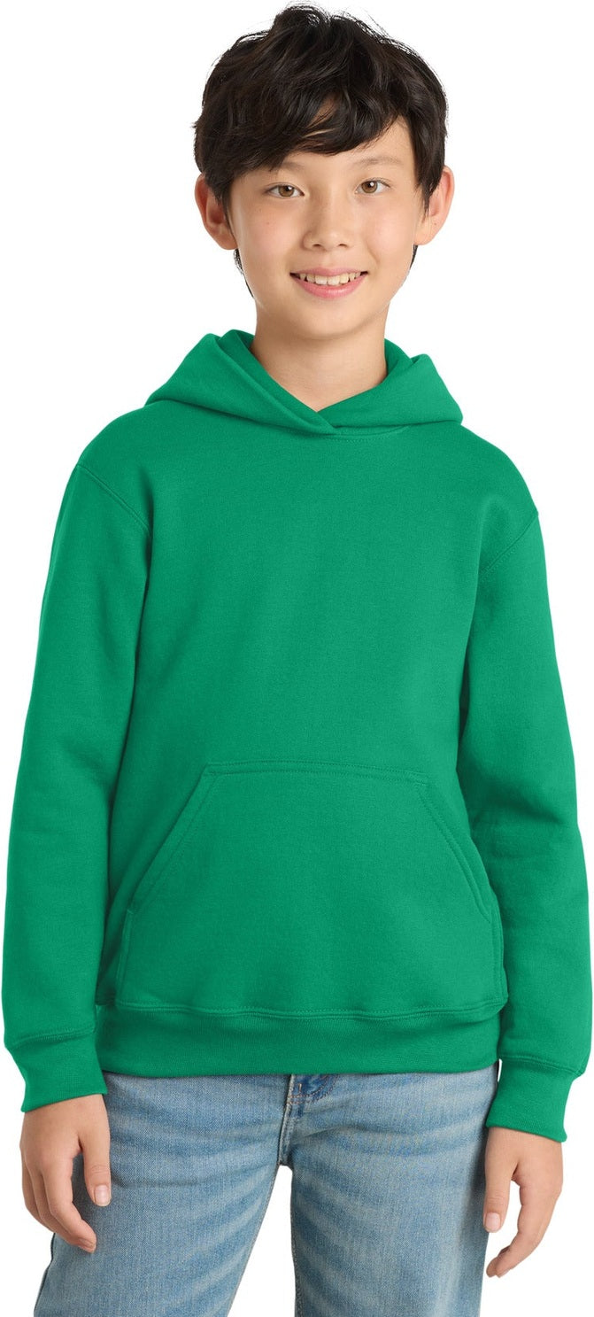 Kelly Port & Co Youth Core Fleece Pullover Hooded Sweatshirt. PC90YH