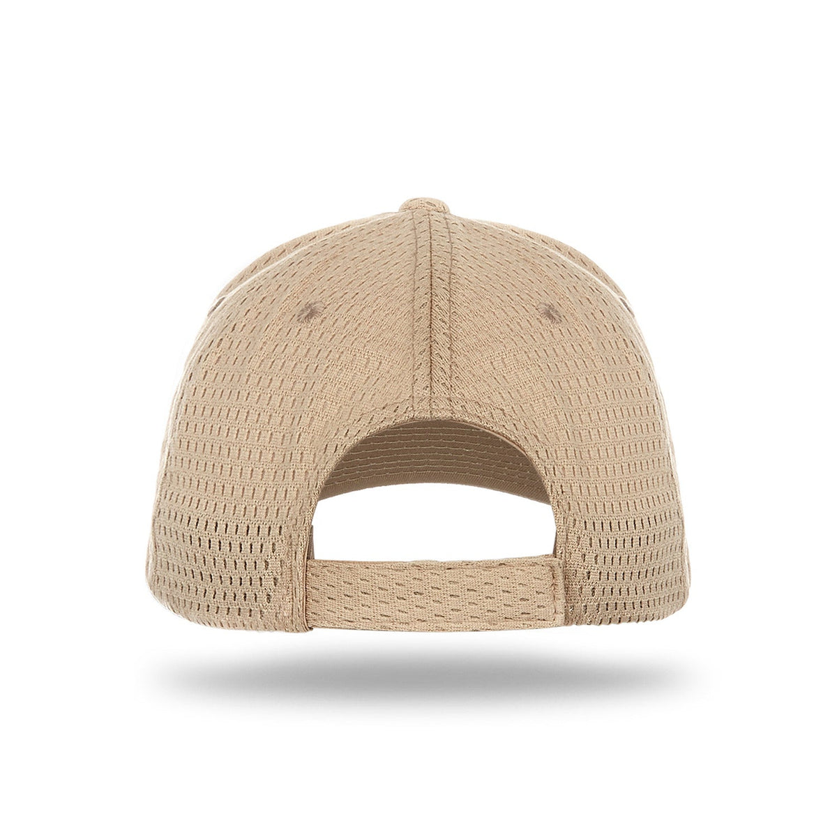 Khaki 6 Panel Pro Athletic Mesh