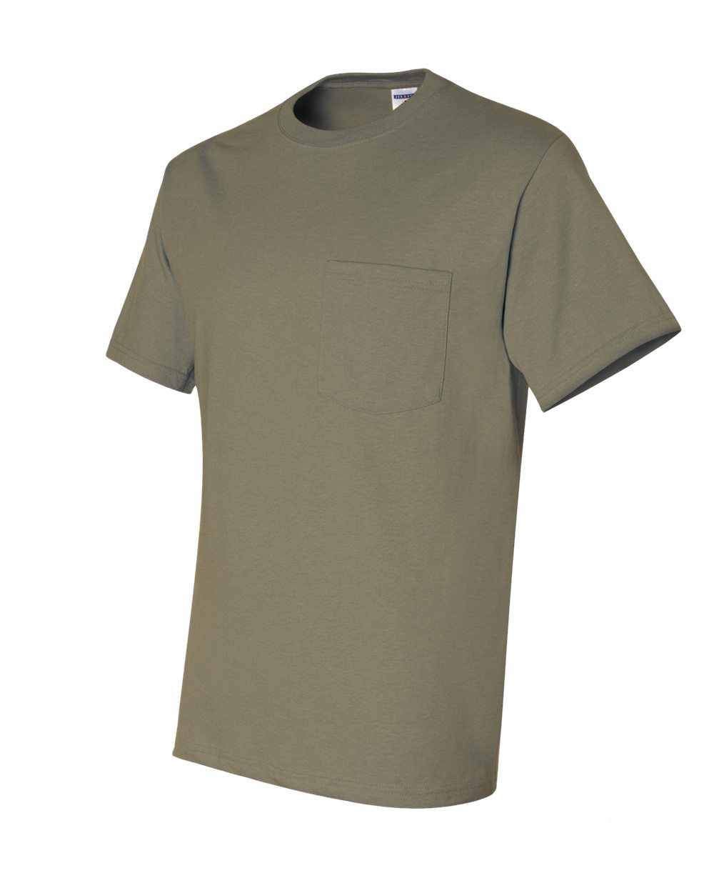 Khaki Dri-Power® 50/50 Pocket T-Shirt - 29MPR