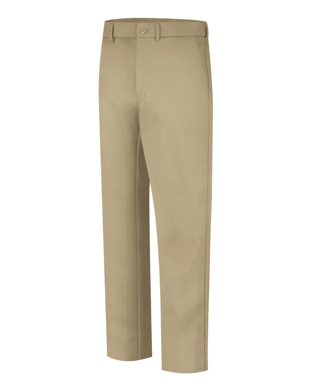 Khaki - Unhemmed Excel FR™ Work Pants - PEW2 plain