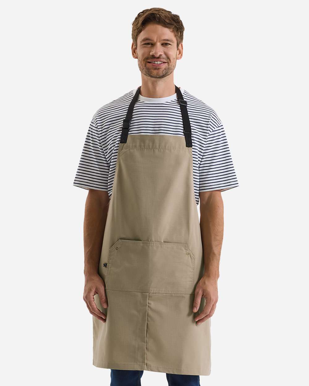 Khaki Unisex Utility 2.0 Ripstop Apron - RP023 plain