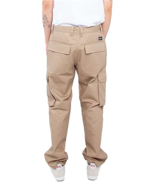 Khaki_42 Twill Cargo Pants - SHSPCP