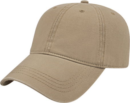 Cap America i1002 Relaxed Golf Cap - Khaki