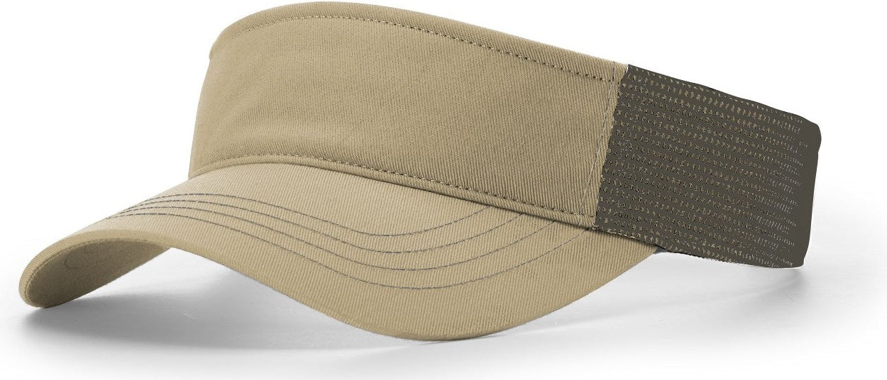 Khaki/Coffee Trucker Visor