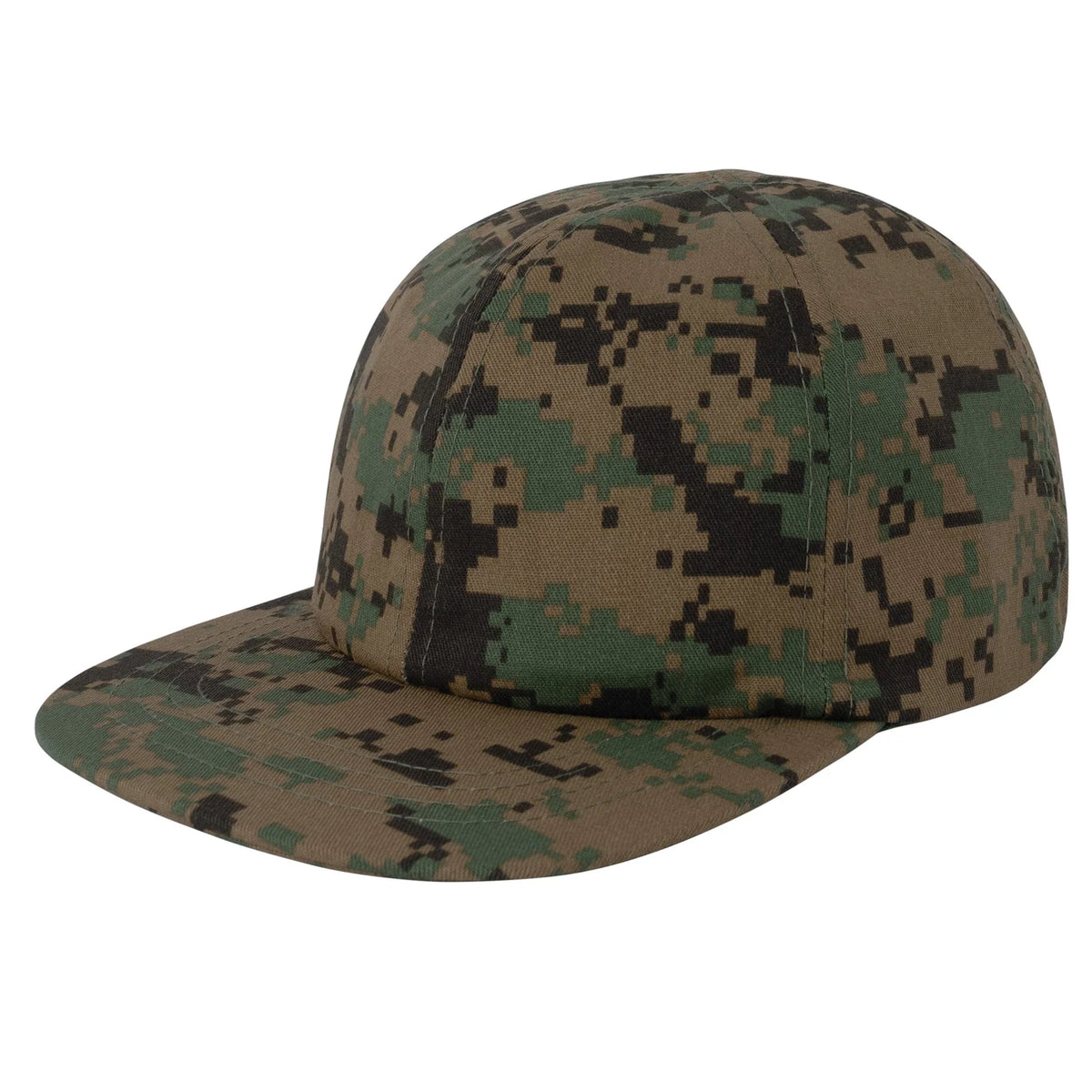 Kid’s Adjustable Camo Cap - Woodland Digital