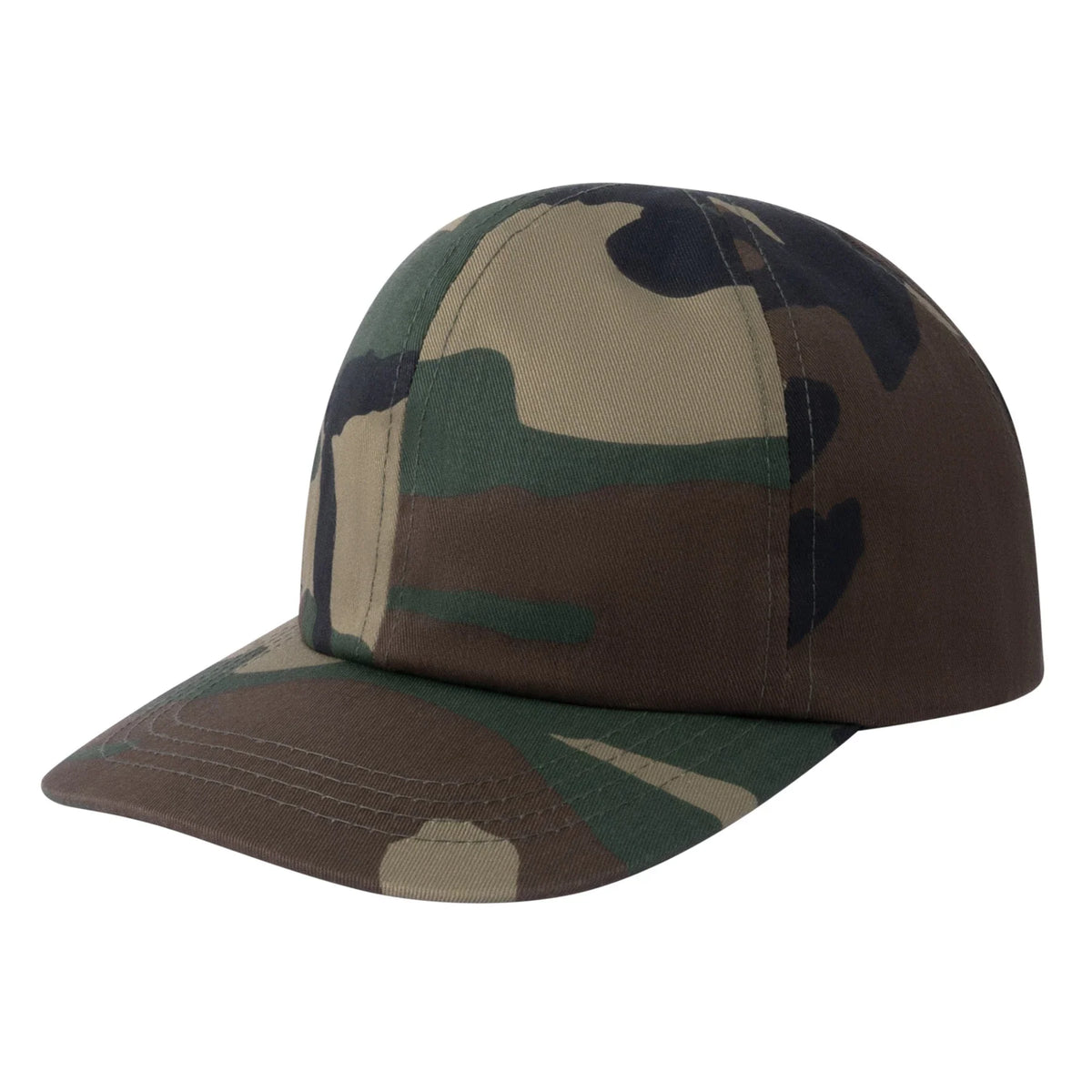 Kid’s Adjustable Camo Cap - Woodland