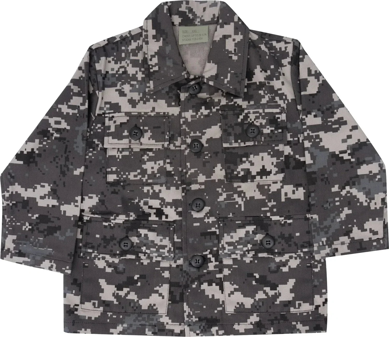 Kids Camo Bdu Shirt