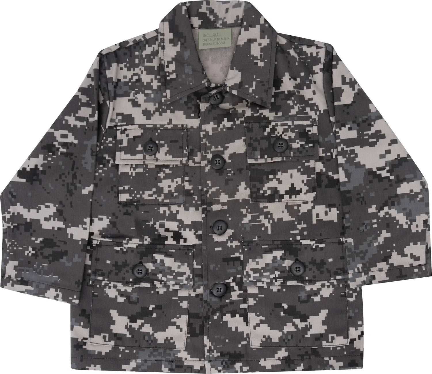 Kids Camo Bdu Shirt