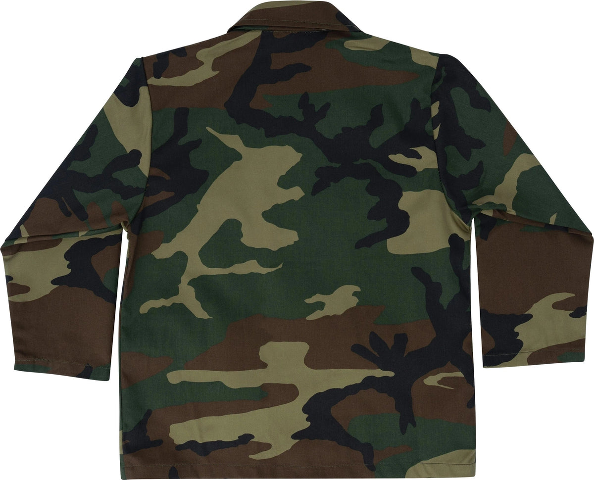 Kids Camo Bdu Shirt