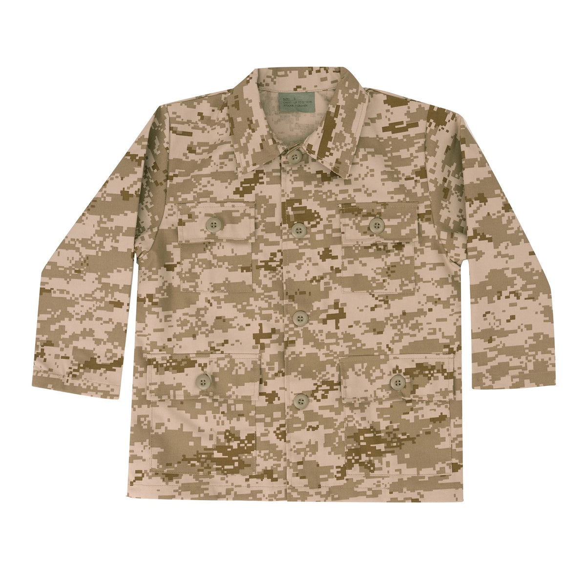 Kids Camo Bdu Shirt