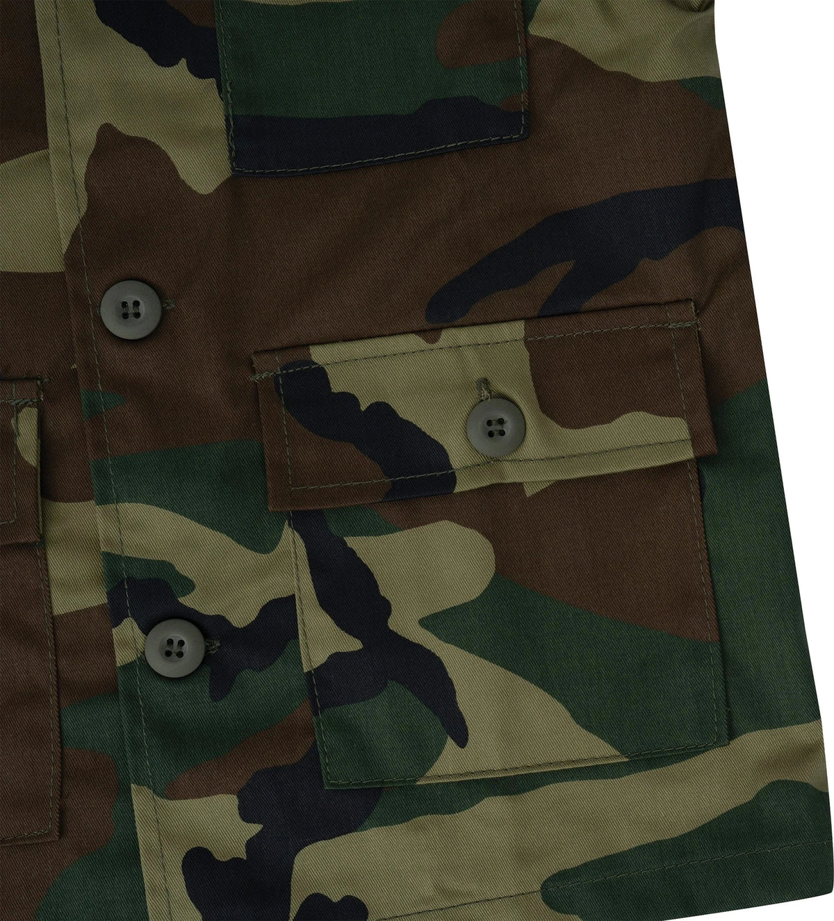 Kids Camo Bdu Shirt