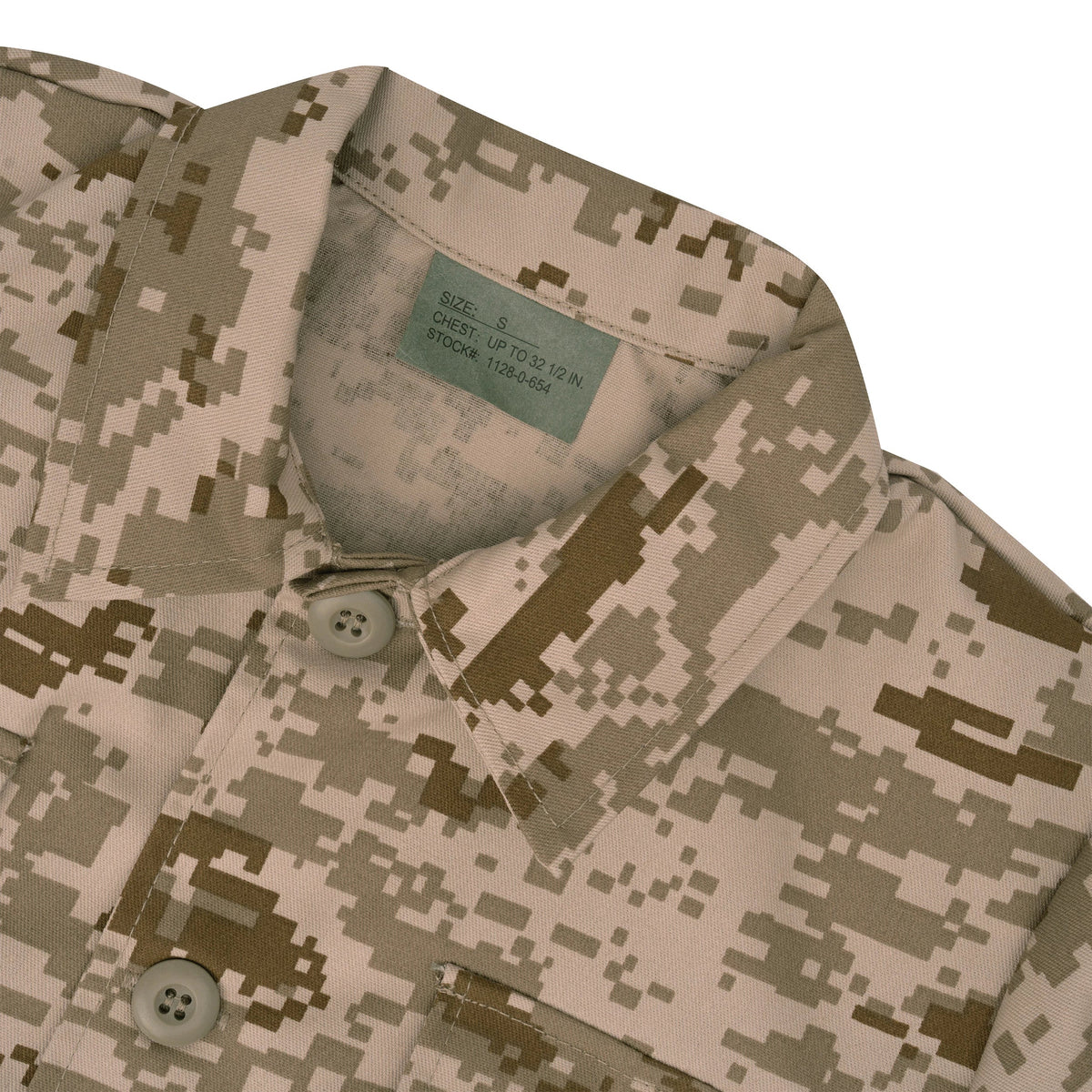 Kids Camo Bdu Shirt