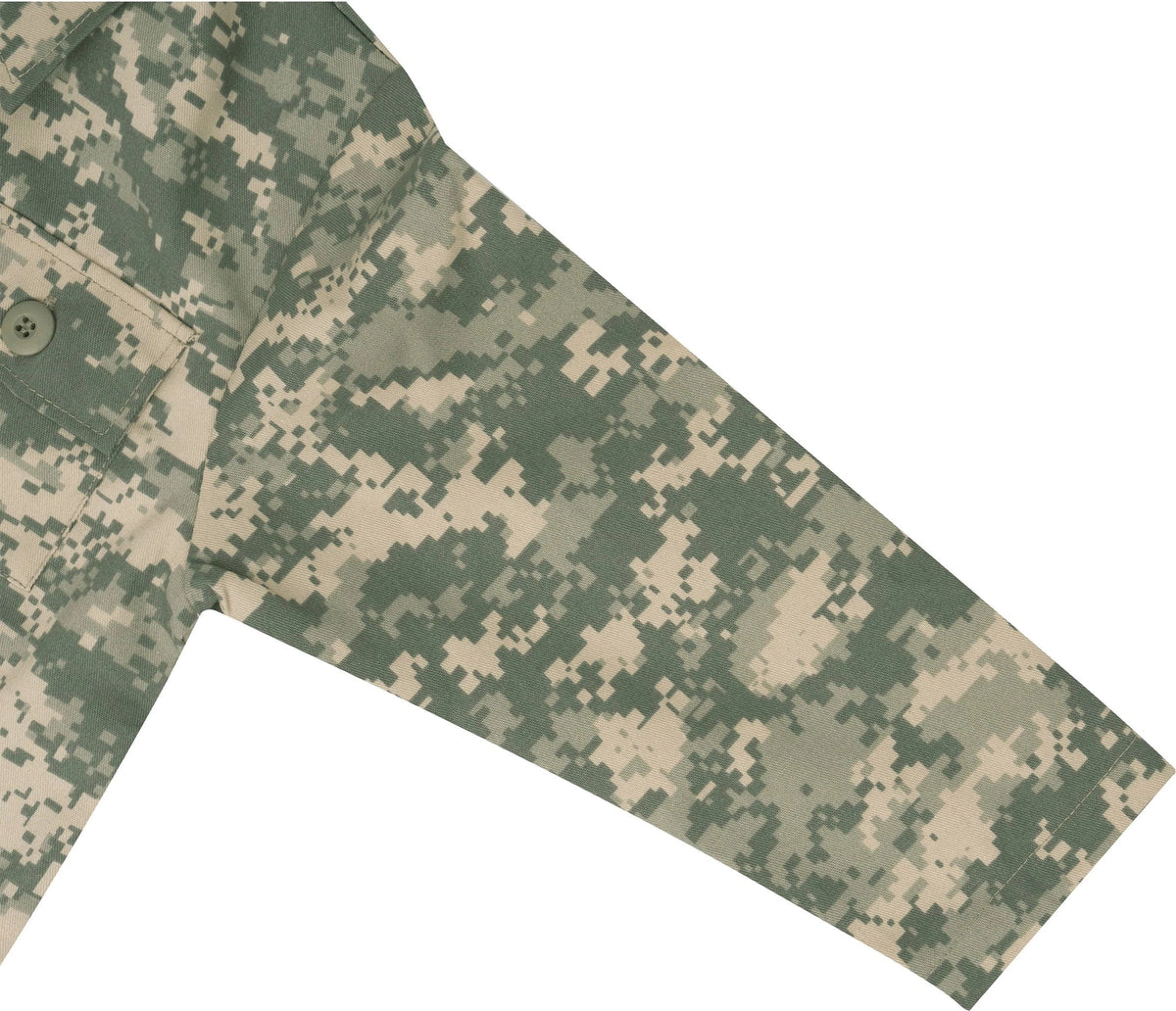 Kids Camo Bdu Shirt