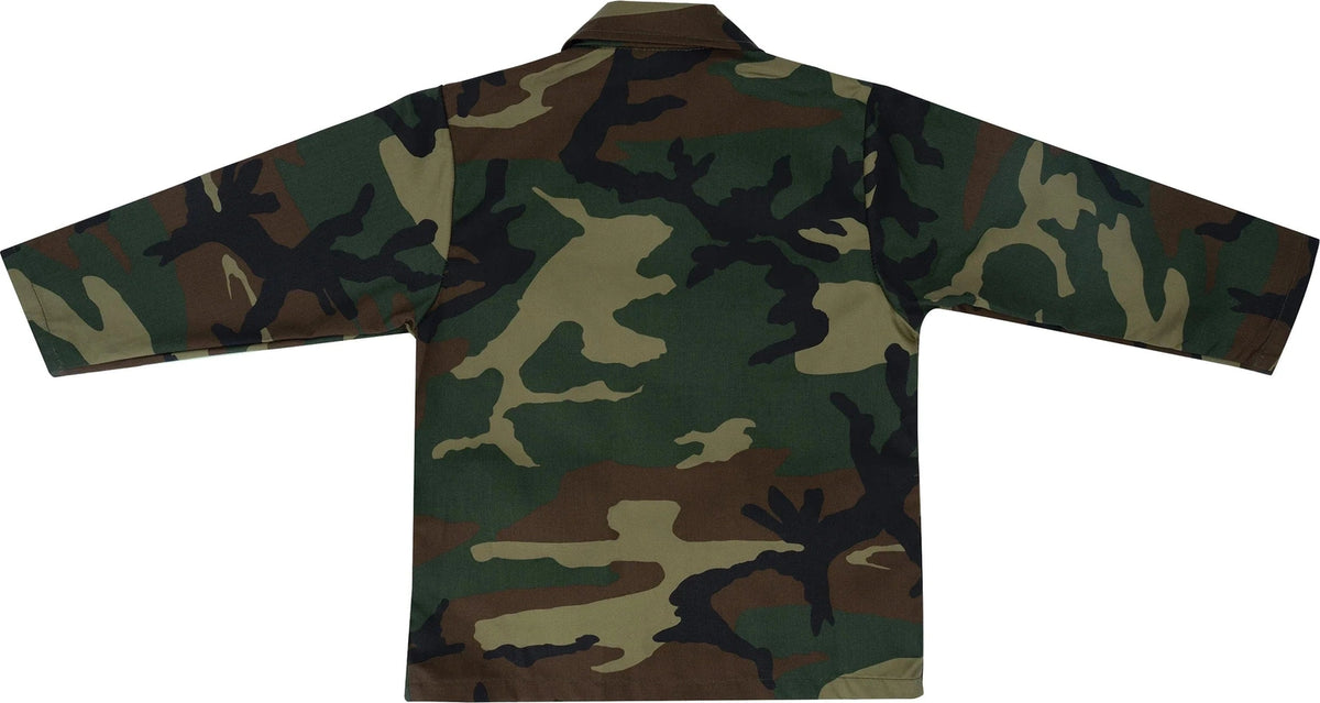 Kids Camo Bdu Shirt