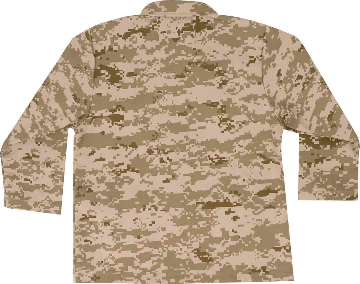Kids Camo Bdu Shirt
