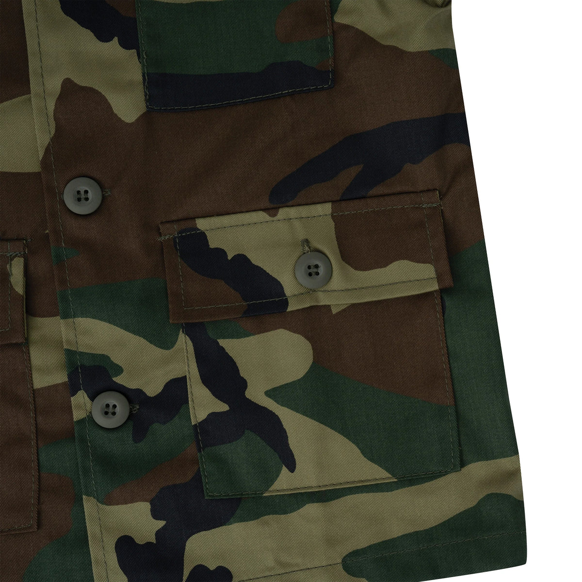 Kids Camo Bdu Shirt