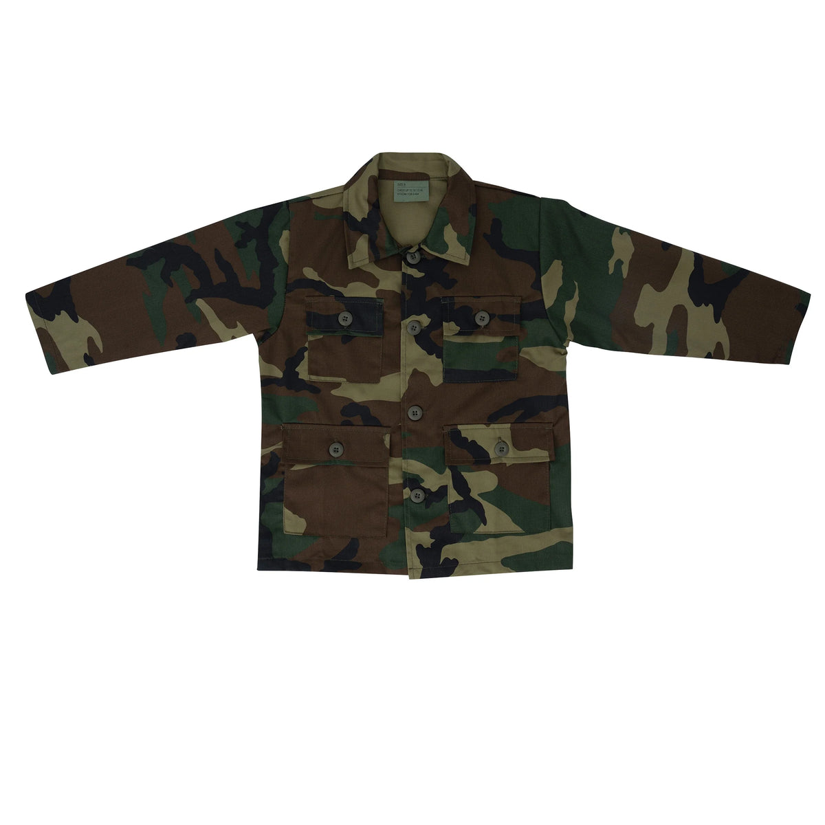 Kids Camo Bdu Shirt