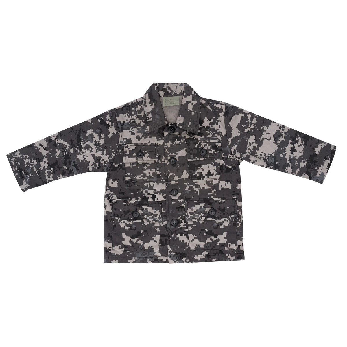 Kids Camo Bdu Shirt