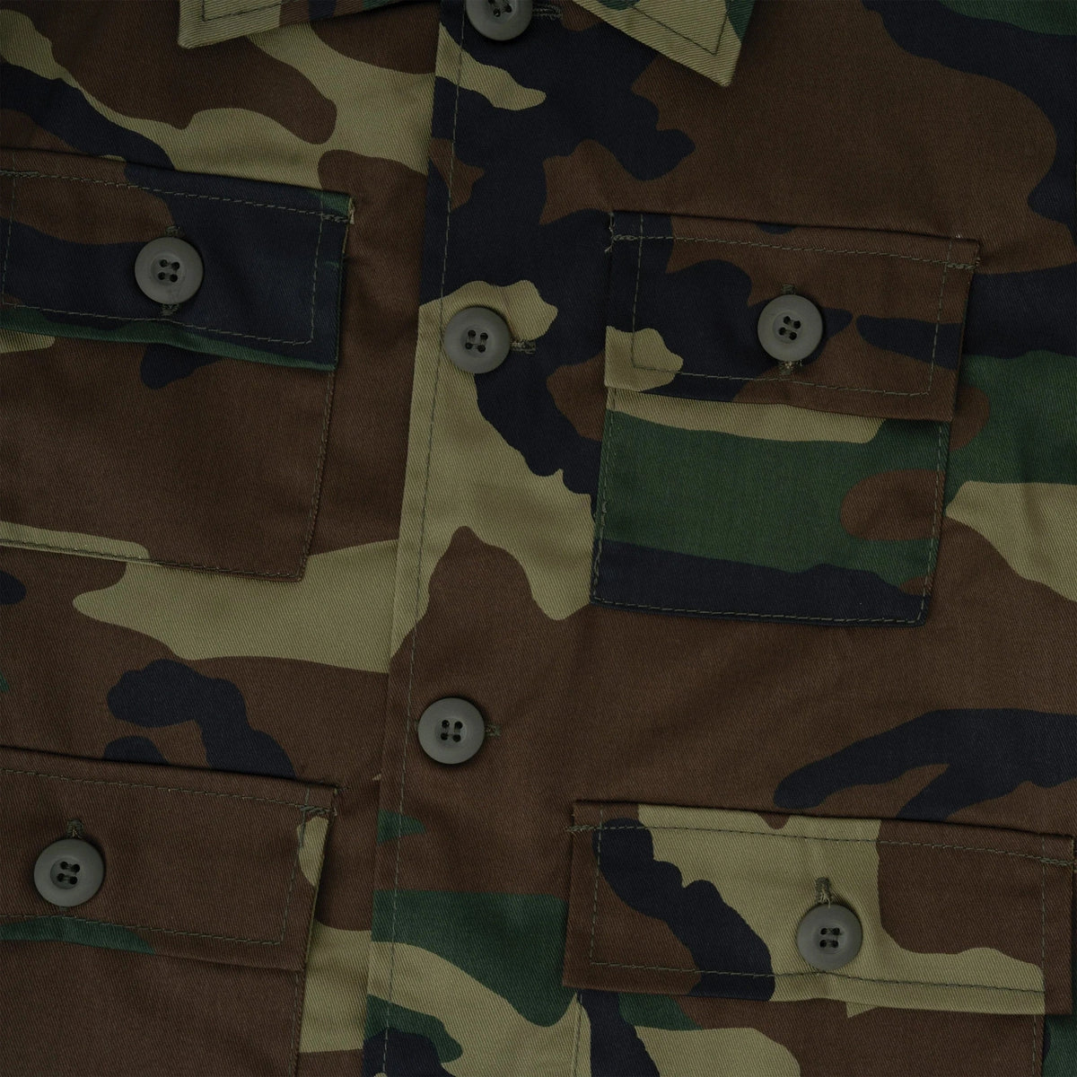 Kids Camo Bdu Shirt