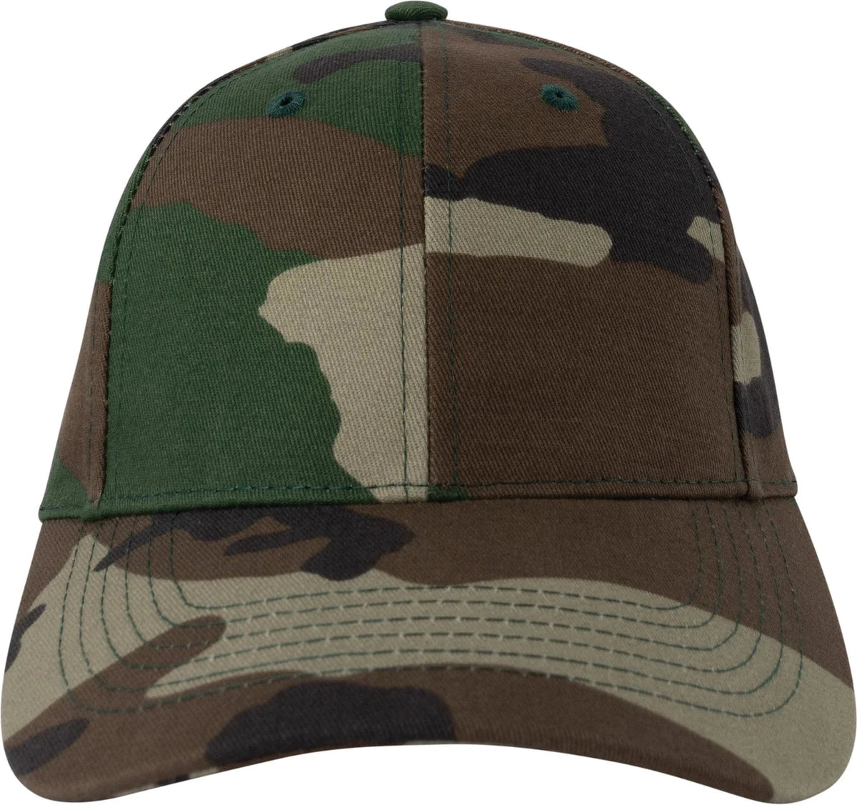 Kid’s Camo Low Profile Cap - Woodland
