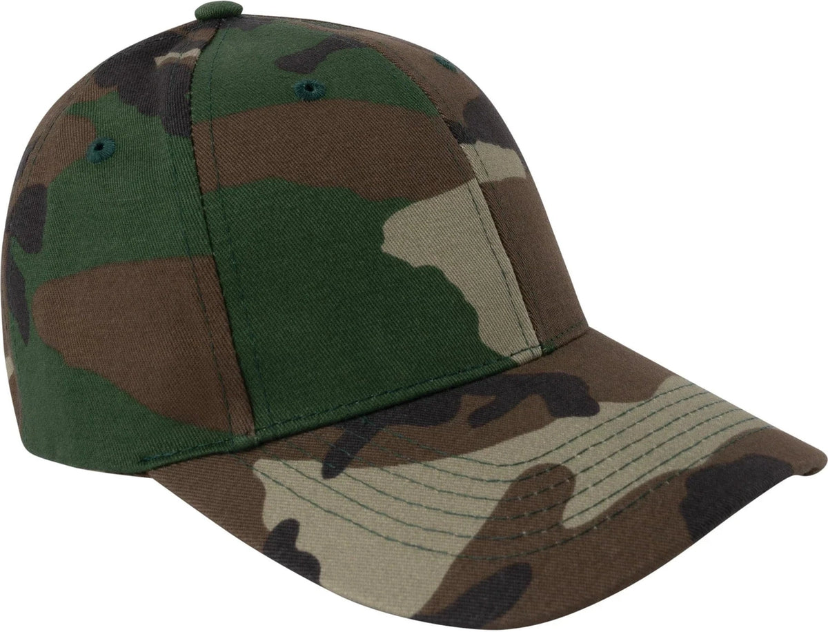 Kid’s Camo Low Profile Cap - Woodland