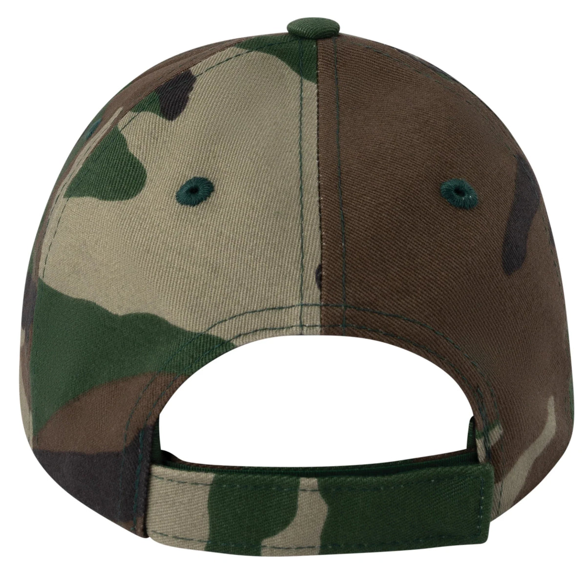 Kid’s Camo Low Profile Cap - Woodland