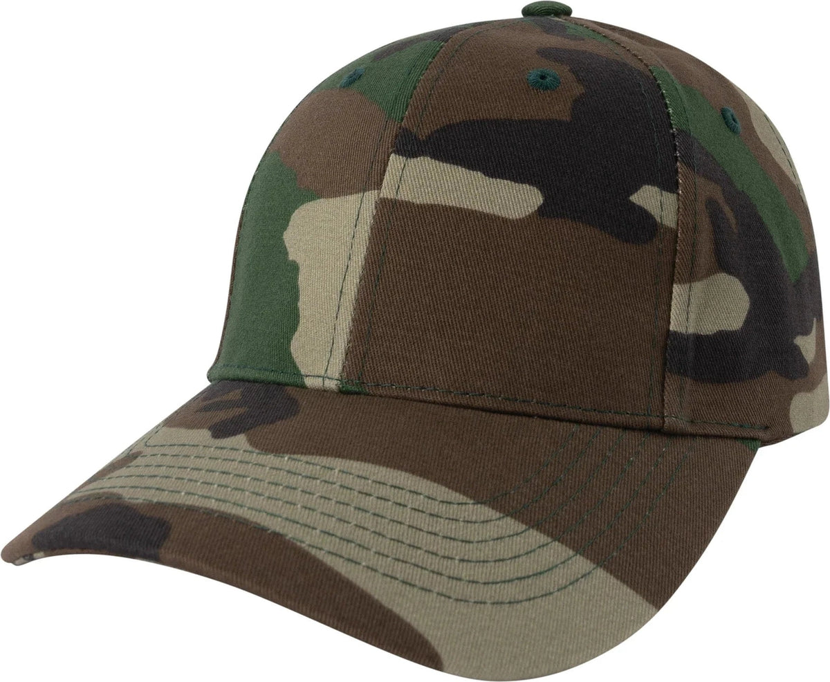 Kid’s Camo Low Profile Cap - Woodland