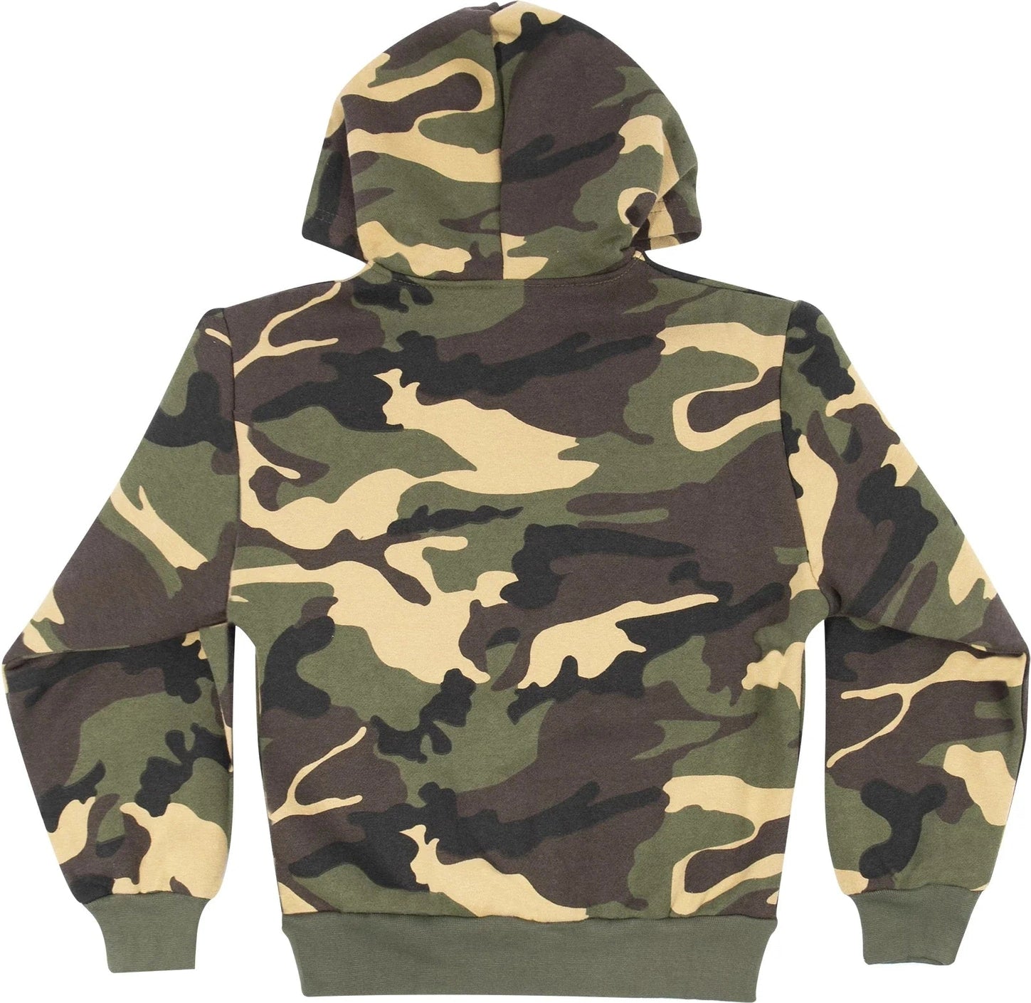 Kid’s Camo Pullover Hooded Sweatshirt - Xs