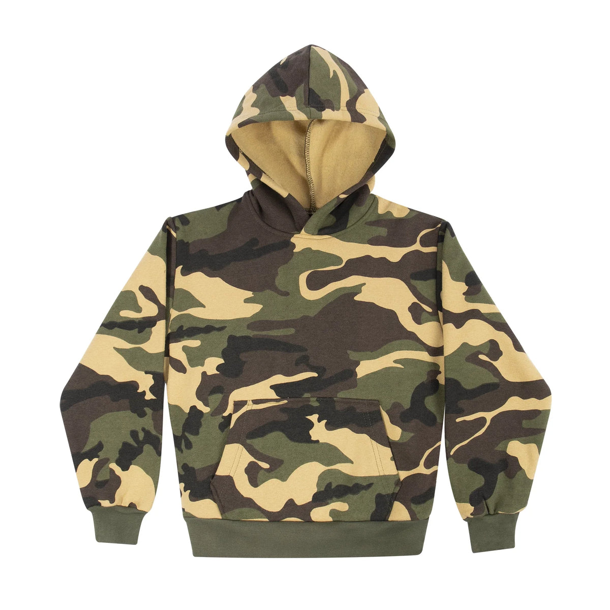 Kid’s Camo Pullover Hooded Sweatshirt