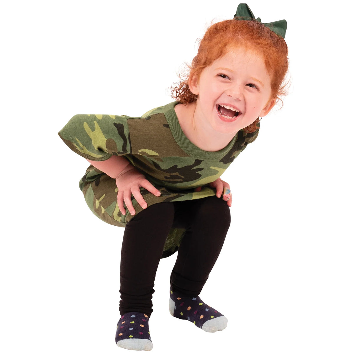 Kids Camo T-shirt - Woodland / Xs