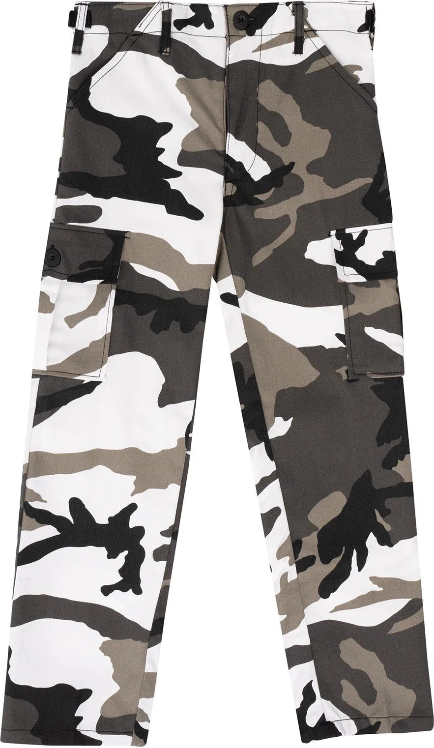 Kids Cargo Pants - City Camo / 4