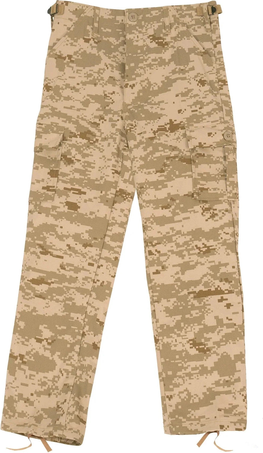 Kids Digital Camo Bdu Pants - Desert / Xs